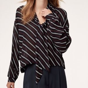NWT Aritzia Wilfred Pearle Blouse